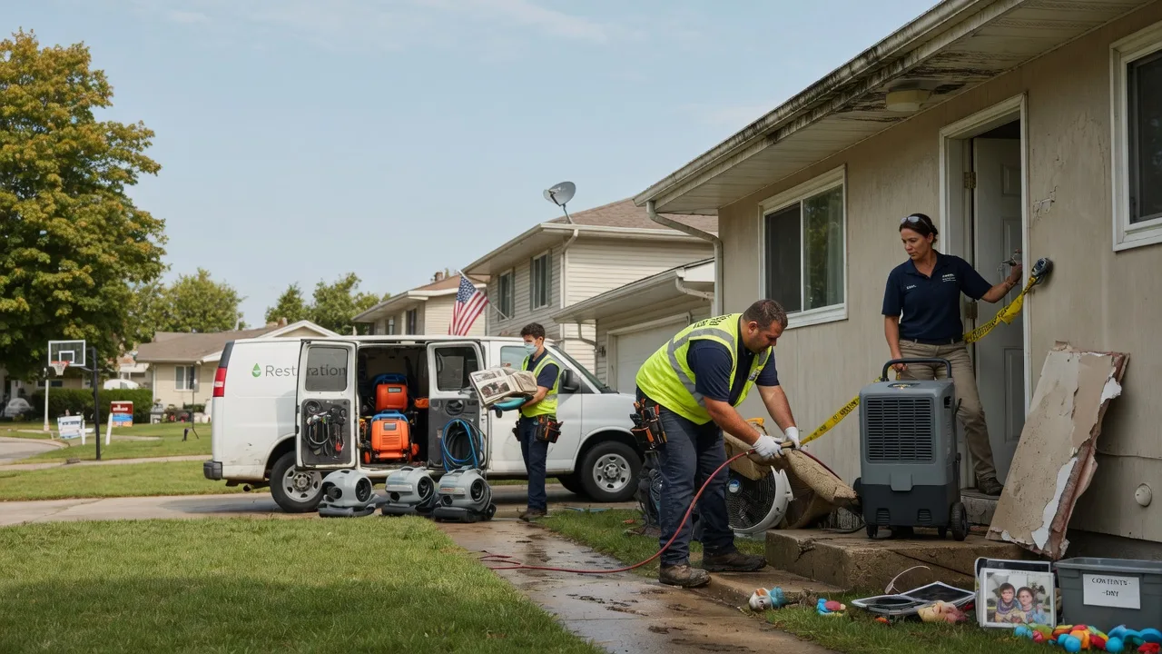Water Damage Restoration in Hawkins, WI near me